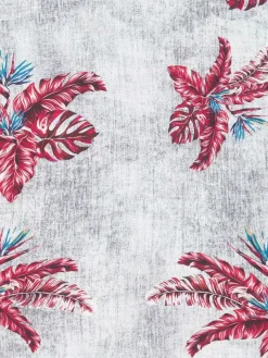 Wam Denim Overhemd Lange Mouw 65045 White Dark Green| Overhemd Lange Mouwen