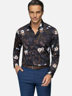 Wam Denim Overhemd Lange Mouwen<Overhemd Lange Mouw 75710 Wisconsin Navy