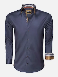 Wam Denim Overhemd Lange Mouw Roma 75428| Overhemd Lange Mouwen