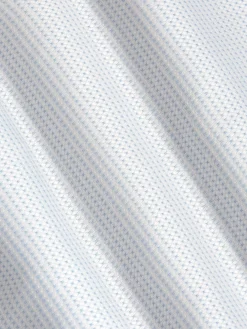 Wam Denim Owen Tailored Fit White Overhemd Korte Mouw| Overhemd Korte Mouwen