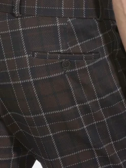 Wam Denim Pantalon 82151 Aleon Brown Navy| Pantalons