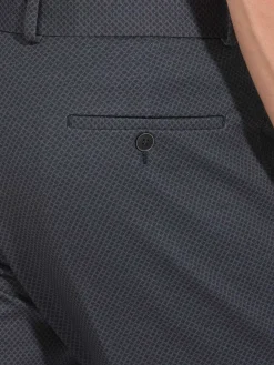 Wam Denim Pantalon 82151 Aleon Navy Grey| Pantalons