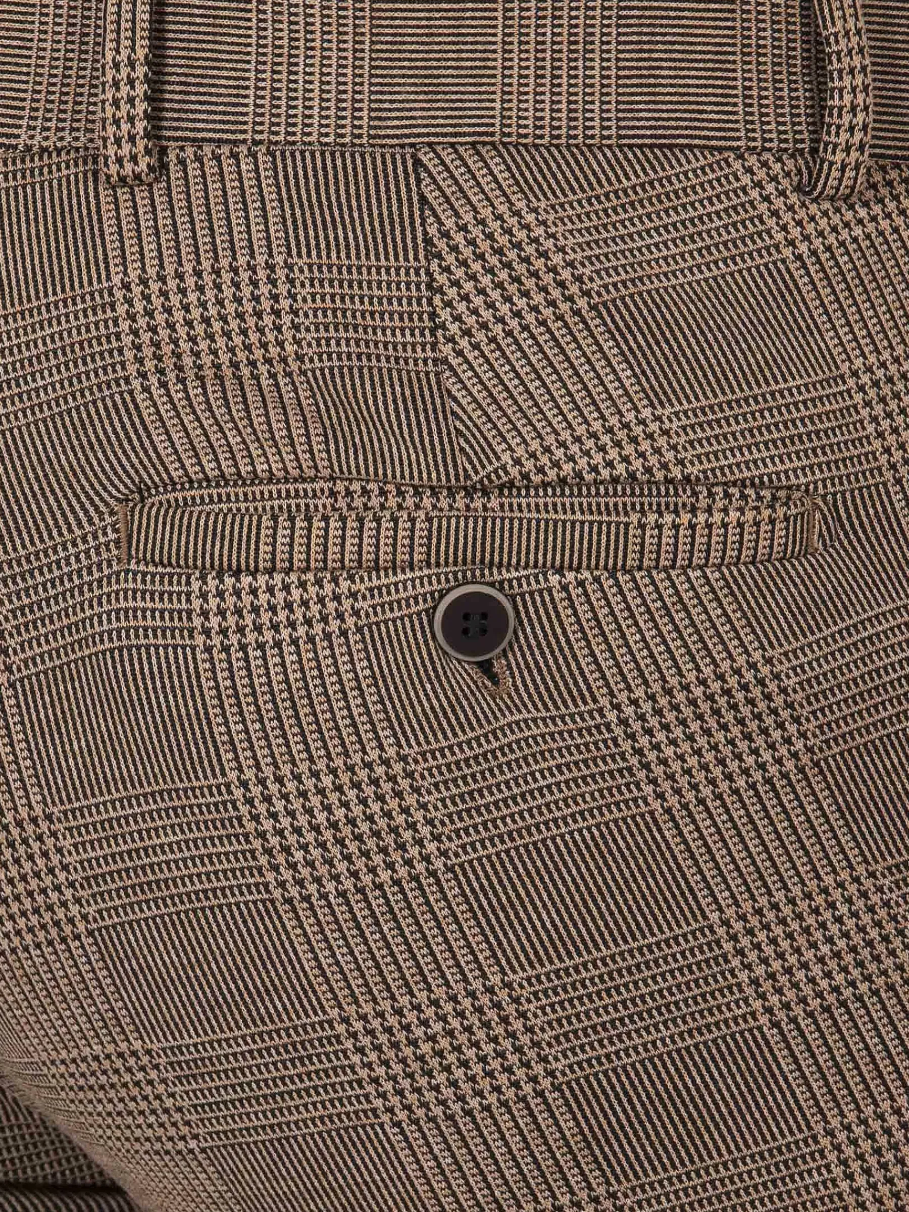 Wam Denim Pantalons<Pantalon 70066 Fredin Beige