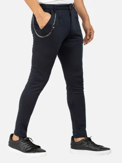 Wam Denim Pantalon 82108 Gaspare Navy| Pantalons