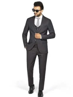 Wam Denim Pantalon 70055 Grenoble Brown Navy| Pantalons