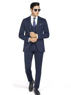 Wam Denim Pantalon 70051 Nice Navy| Pantalons