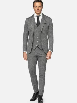 Wam Denim Pantalons<Pantalon 70076 Palermo Anthracite 13