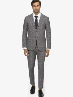 Wam Denim Pantalon 70058 Paxton Black White| Chino'S