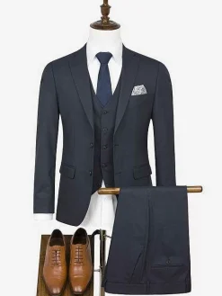 Wam Denim Pantalon 70059 Ussel Navy| Pantalons