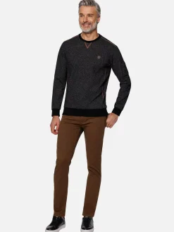 Wam Denim Sweaters<Phonix Crewneck Black Sweater