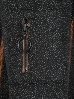 Wam Denim Phonix Crewneck Black Sweater| Sweaters