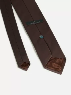 Wam Denim Pierce Dark Brown Stropdas| Stropdassen