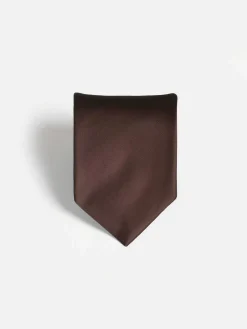 Wam Denim Pierce Dark Brown Stropdas| Stropdassen