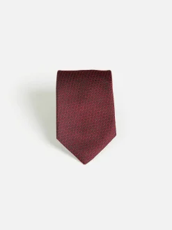 Wam Denim Pierce Dark Red Stropdas| Stropdassen