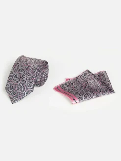 Wam Denim Pierce Navy Pink Stropdas| Stropdassen