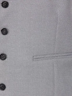 Wam Denim Plaid Vest 70067 Nolan Grey| Gilets