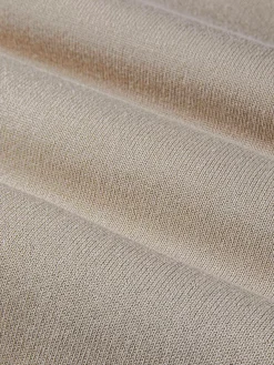 Wam Denim Polo Collared Beige Sweater| Sweaters