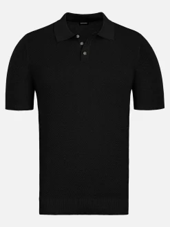 Wam Denim Polo Mt-1K Black| Polo'S