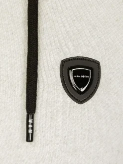 Wam Denim Quasar Mock Neck Beige Sweater| Sweaters