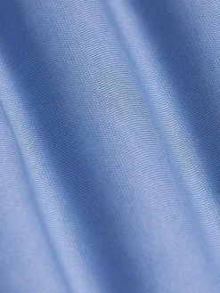 Wam Denim Overhemd Lange Mouwen<Redon Indigo Poplin Plain Overhemd Longe Mouw