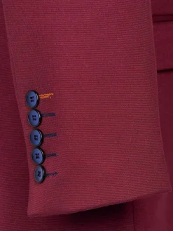 Wam Denim Colberts<Relaxed Slim Fit Monarch Dark Red Colbert