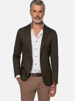 Wam Denim Relaxed Slim Fit Monarch Khaki Colbert| Colberts