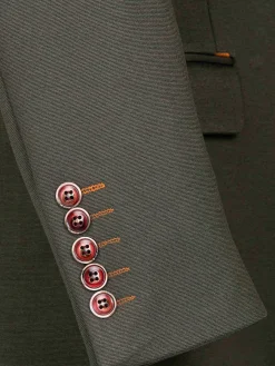 Wam Denim Relaxed Slim Fit Monarch Khaki Colbert| Colberts