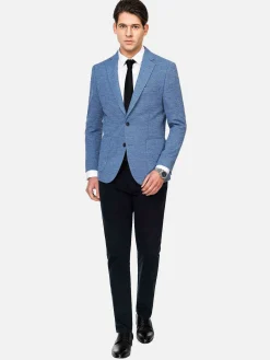 Wam Denim Ripon Modern Fit Blue Colbert| Colberts