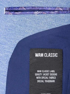 Wam Denim Ripon Modern Fit Blue Colbert| Colberts