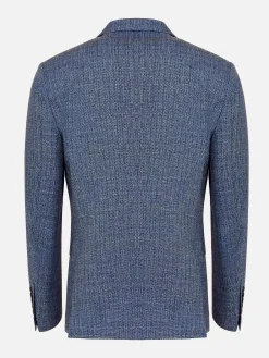 Wam Denim Colberts<Sandro Single Breasted Light Navy Colbert