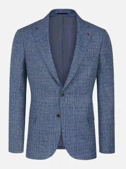 Wam Denim Sandro Single Breasted Light Navy Colbert| Colberts