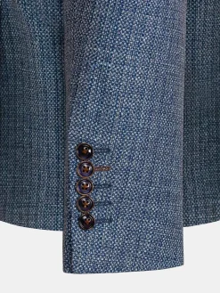 Wam Denim Sandro Single Breasted Light Navy Colbert| Colberts