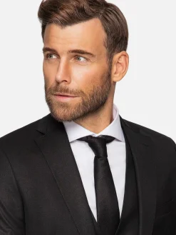 Wam Denim Scottsville Notch Lapel Black Suit Colbert| Colberts