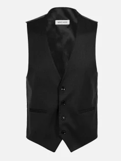 Wam Denim Vesten<Scottsville Slim Fit Black Suit Gilet