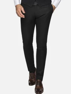 Wam Denim Pantalons<Scottsville Slim Fit Black Suit Pantalon