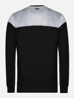 Wam Denim Sweaters<Sedona Round-Neck Grey Black Sweater