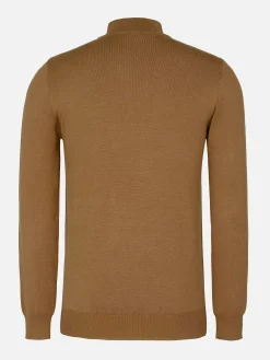 Wam Denim Siena Round-Necked Brown Sweater| Sweaters
