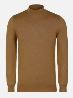 Wam Denim Siena Round-Necked Brown Sweater| Sweaters