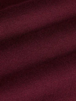 Wam Denim Siena Round-Necked Dark Red Sweater| Sweaters