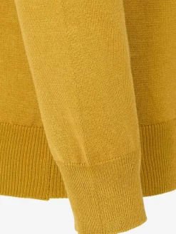 Wam Denim Sweaters<Siena Round-Necked Dark Yellow Sweater