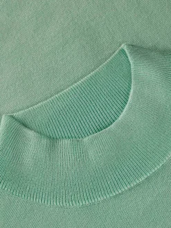 Wam Denim Siena Round-Necked Menthol Sweater| Sweaters