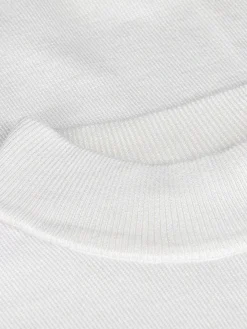 Wam Denim Siena Round-Necked White Sweater| Sweaters