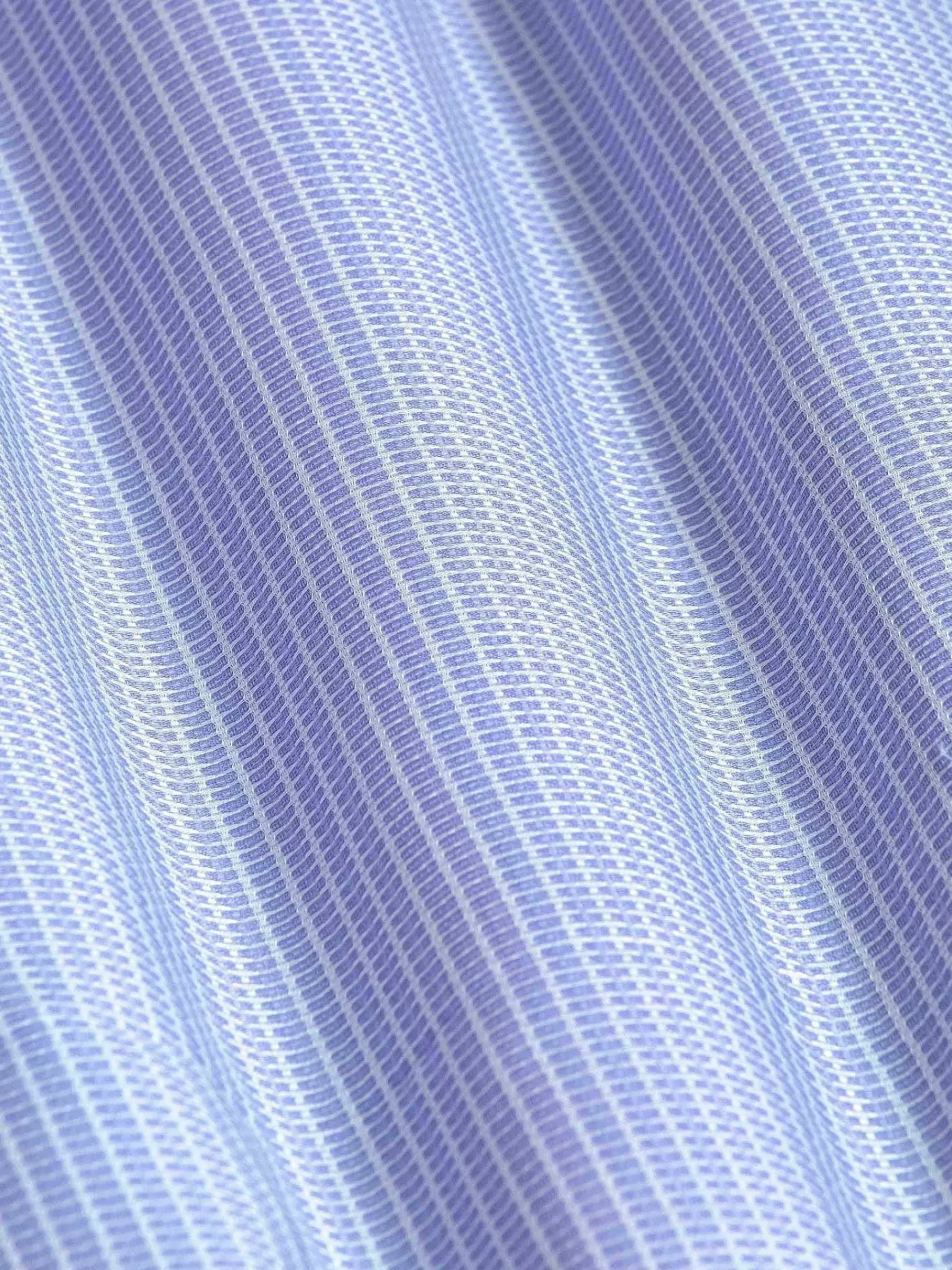 Wam Denim Overhemd Lange Mouwen<Sky Lake Blue Micro Patterned Long Sleeve Shirt