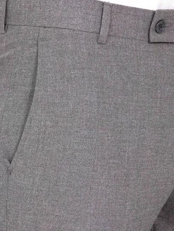 Wam Denim Slim Fit Textured Anthracite Pantalon| Pantalons