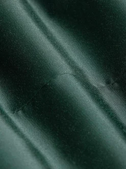 Wam Denim Slim Fit Textured Green Gilet| Gilets