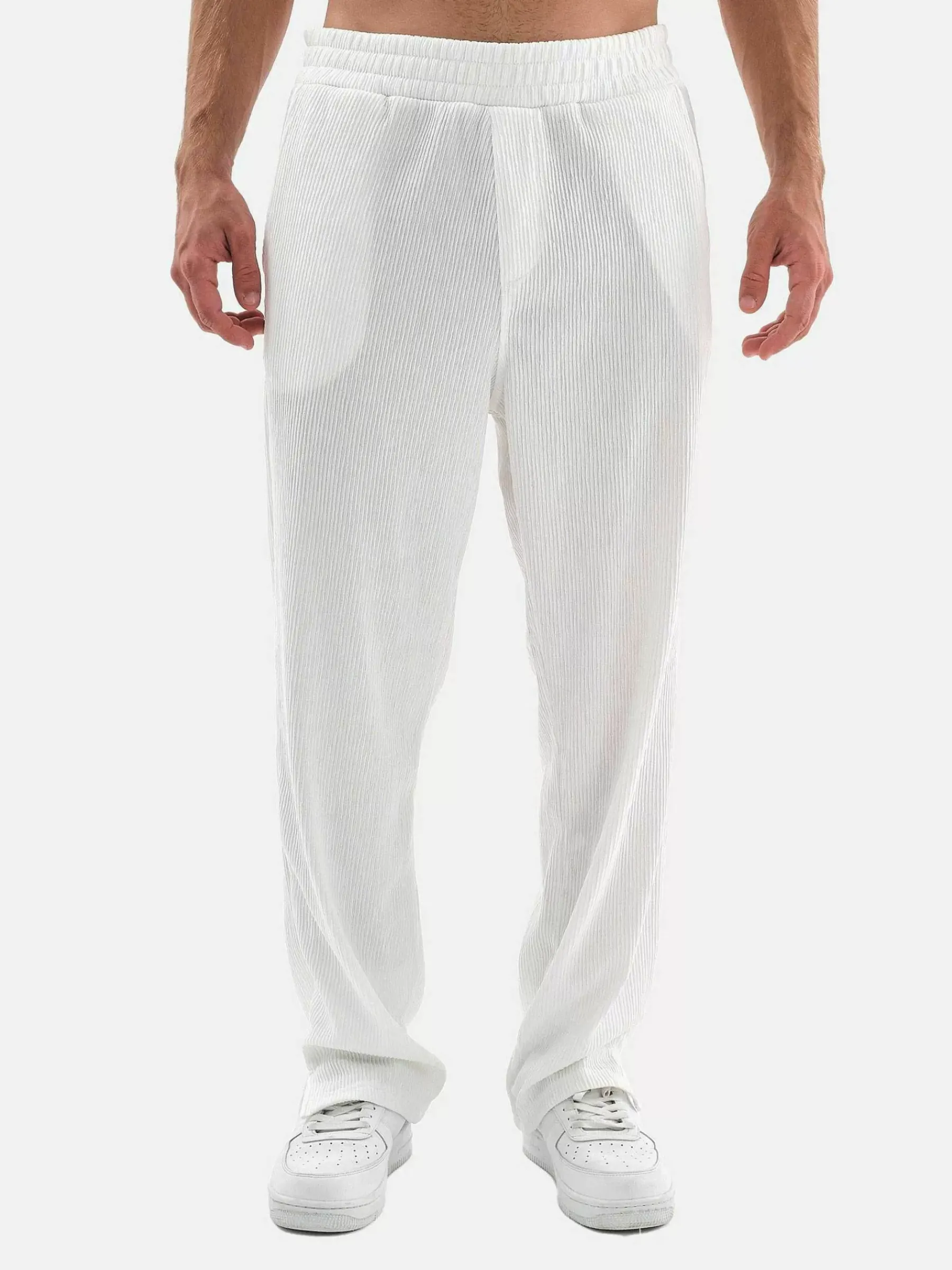 Wam Denim Streetwear<Stefan Off White Trouser