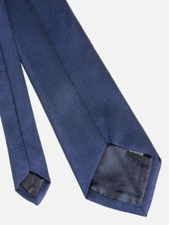 Wam Denim Stropdas 10000 Woven Navy| Stropdassen