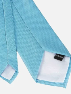 Wam Denim Stropdas 10000 Woven Turquoise| Stropdassen