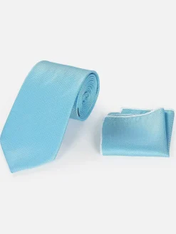 Wam Denim Stropdas 10000 Woven Turquoise| Stropdassen