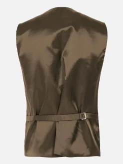 Wam Denim Suit Gilet 70112 Beige| Gilets